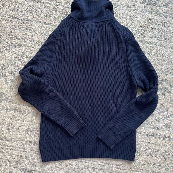 Men’s Navy Tommy Hilfiger Sweater - Picture 4 of 4